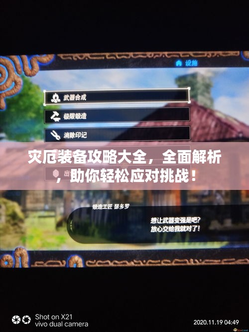 灾厄装备攻略大全，全面解析，助你轻松应对挑战！