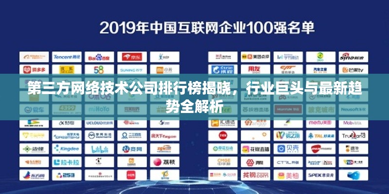 第三方网络技术公司排行榜揭晓，行业巨头与最新趋势全解析