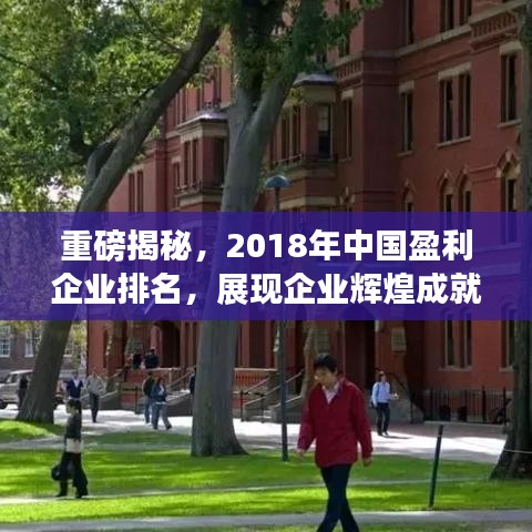 重磅揭秘，2018年中国盈利企业排名，展现企业辉煌成就！
