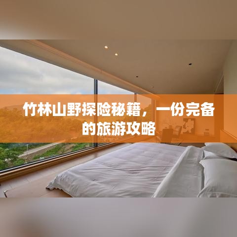 竹林山野探险秘籍，一份完备的旅游攻略