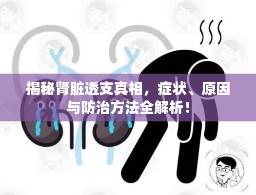 揭秘肾脏透支真相，症状、原因与防治方法全解析！