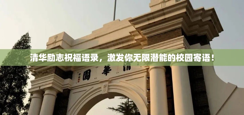 清华励志祝福语录，激发你无限潜能的校园寄语！