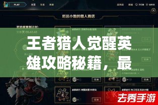 王者猎人觉醒英雄攻略秘籍，最新指南助你轻松掌握游戏技巧！