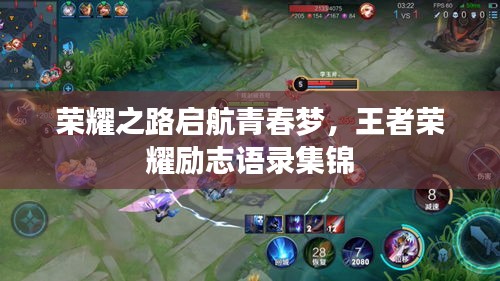 荣耀之路启航青春梦，王者荣耀励志语录集锦