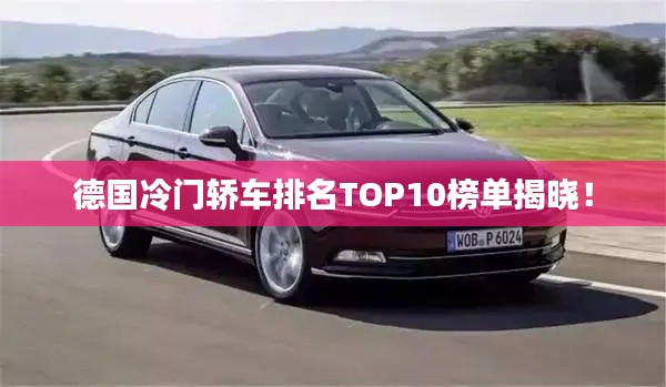 德国冷门轿车排名TOP10榜单揭晓！