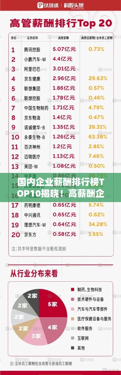 国内企业薪酬排行榜TOP10揭晓！高薪酬企业一览无余