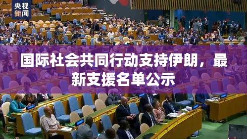 国际社会共同行动支持伊朗，最新支援名单公示