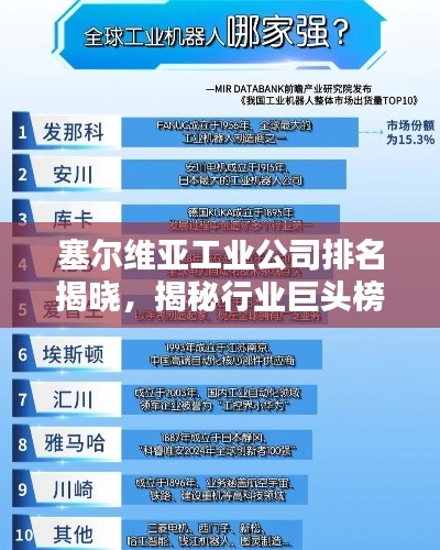 塞尔维亚工业公司排名揭晓，揭秘行业巨头榜单