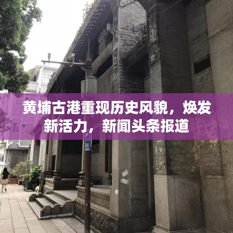 黄埔古港重现历史风貌，焕发新活力，新闻头条报道