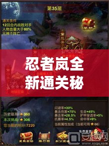 忍者岚全新通关秘籍，征服岚境的无畏武器揭秘