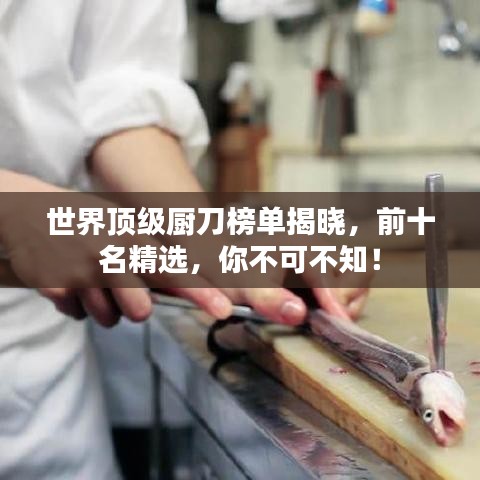 世界顶级厨刀榜单揭晓，前十名精选，你不可不知！